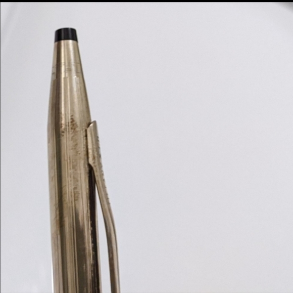 1970's Hank O' Neal Etched Sterling Solid Silver Tiffany & Co. Vtg working Pen - Picture 10 of 10